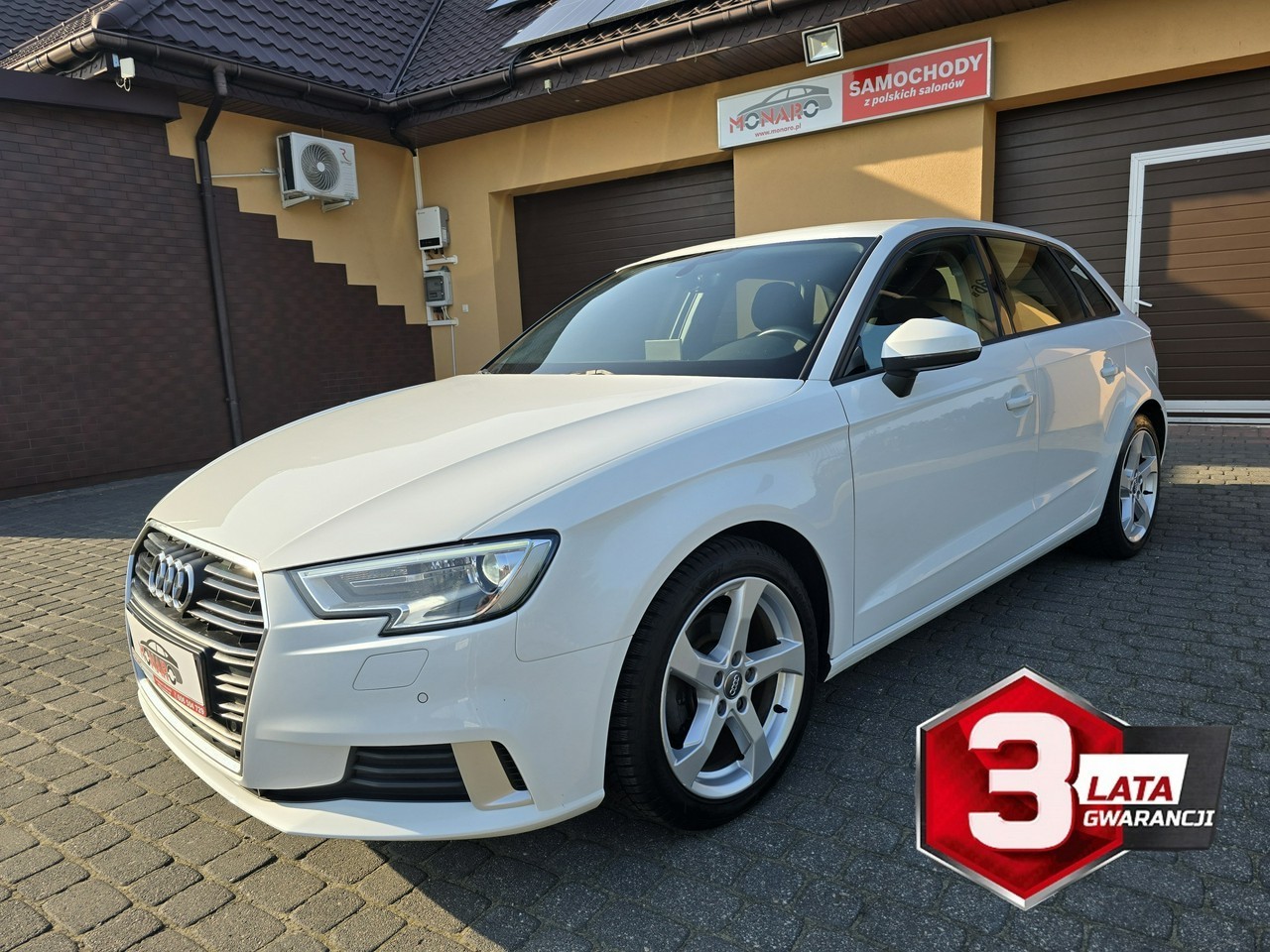 Audi A3 3 Lata Gwarancji SPORT S-Tronic Salon Polska Serwis ASO FV 23%