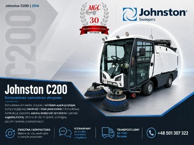 Johnston C200/201 Johnston C200 / KOMPAKTOWA ZAMIATARKA DROGOWA-1