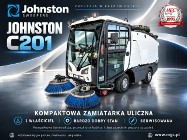 Johnston C200/201 Johnston C200 / KOMPAKTOWA ZAMIATARKA DROGOWA