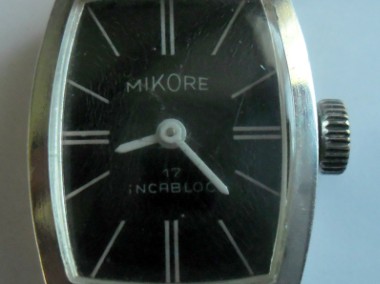 Mikore zegarek damski, cały ze srebra, szwajcarski, 60-te lata, unikat-1