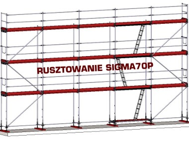 Rusztowania rusztowanie elewacyjne fasadowe ramowe 102 m2 - producent-1