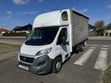 Fiat Ducato 2,3JTD 130KM Skrzynia Plandeka Sypialna Klima Tempomat Zarejestrowan-1
