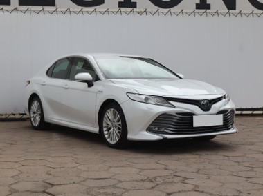 Toyota Camry VIII , Serwis ASO, Automat, Skóra, Navi, Klimatronic, Tempomat,-1