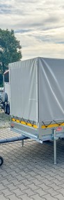 Przyczepa na bocianie ciężarowa uniwersalna z plandeką-4