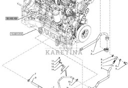 New Holland T6090 T6070 Rurka 47515780