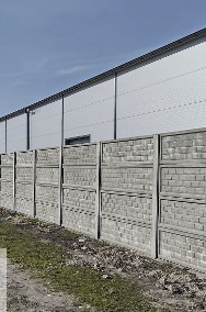 Ogrodzenia z betonu tradycyjnego, wzór cegiełka, 1-stronna, wys. 200 cm-2