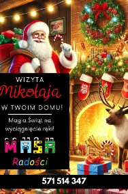 Mikołaj Magiczna Wizyta Mikołaja i Elfa w Twoim Domu i Szkole od MASA Radości-3