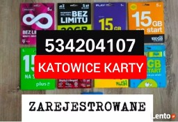 KATOWICE ZAREJESTROWANE KARTY SIM  ZAREJESTRUJE KARTY SIM . CZESKIE STARTERY 