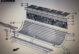 Segment Klepiska do Claas Mega 370-340 Nr kat. części 000 777 545 0 (500 zł)