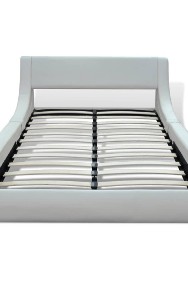 vidaXL Rama łóżka, biała, sztuczna skóra, 180 x 200 cm 240829-2