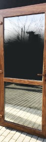 Nowe PCV drzwi 110x210 szczelne w kolorze Złoty Dąb-3