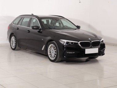 BMW SERIA 5 , 190 KM, Automat, Skóra, Navi, Klimatronic, Tempomat,-1