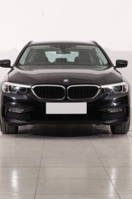 BMW SERIA 5 , 190 KM, Automat, Skóra, Navi, Klimatronic, Tempomat,-2