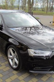 Audi A4 IV (B8) BI XENON LEDY NAVI 150km Alu17 S line sport DVD super stan KUBEŁKI-2
