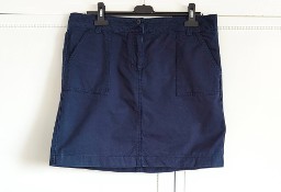 Granatowa spódnica TH Tommy Hilfiger L 40 bawełna mini spódniczka sportowa