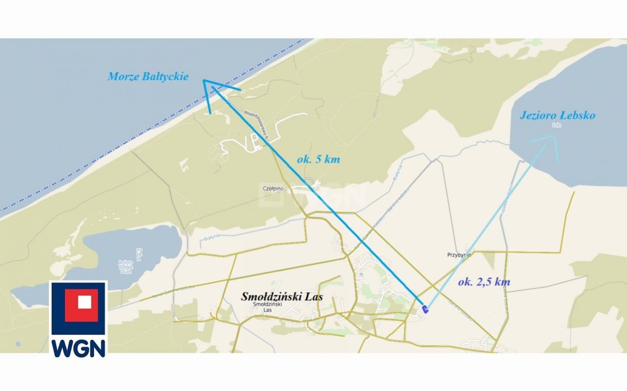 Działka na sprzedaż, 1508 m², Smołdzino Smołdzino - Widok 6