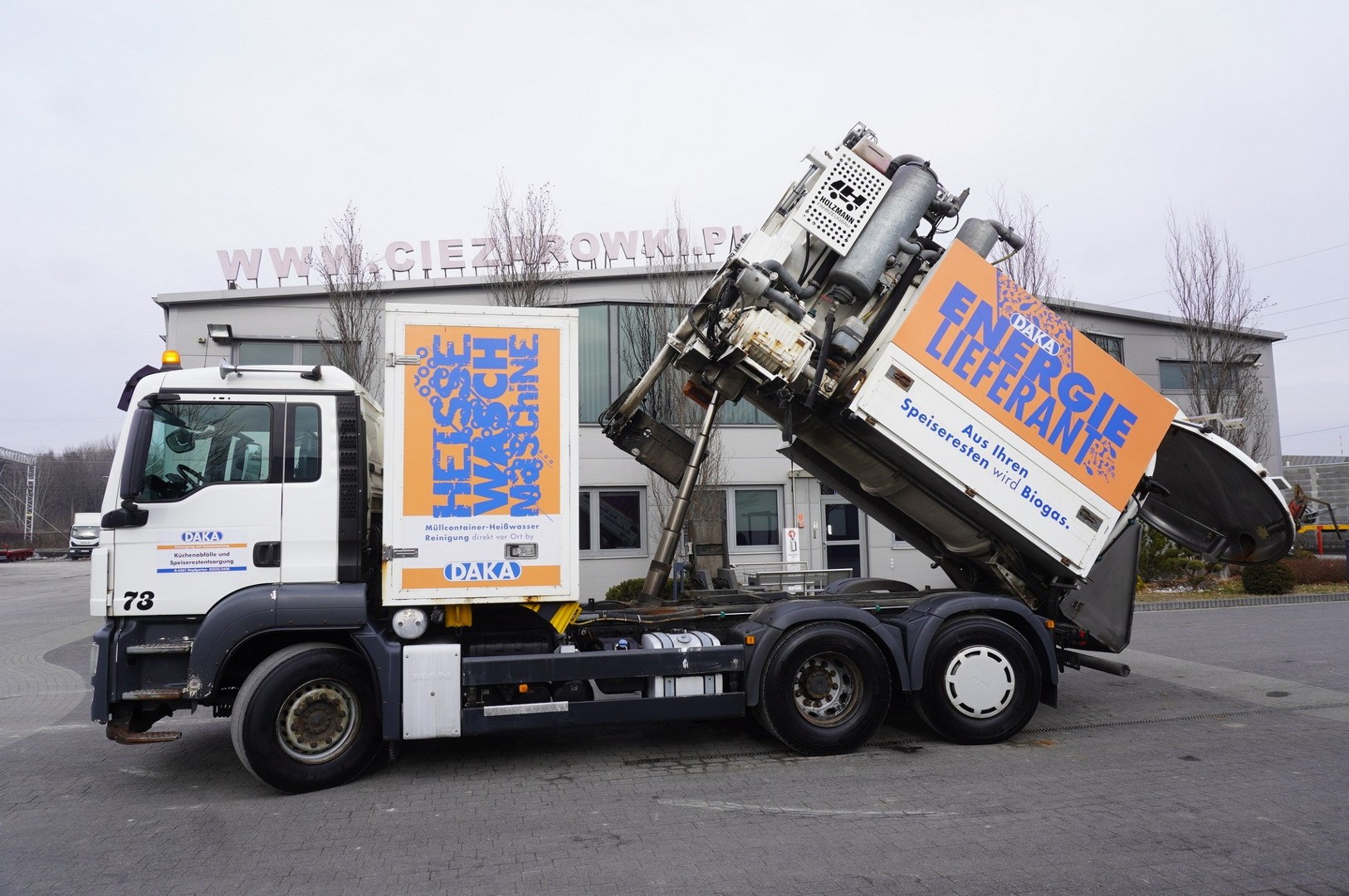 MAN TGS 26.360 / Śmieciarka do śmieci kuchennych Holzmann Fahrzeugbau HBS_222504