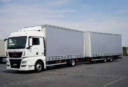 MAN TGX / 18.420 / E 6 / XLX / ZESTAW PRZEJAZDOWY 120 M3 / ŁAD. 20 705 KG