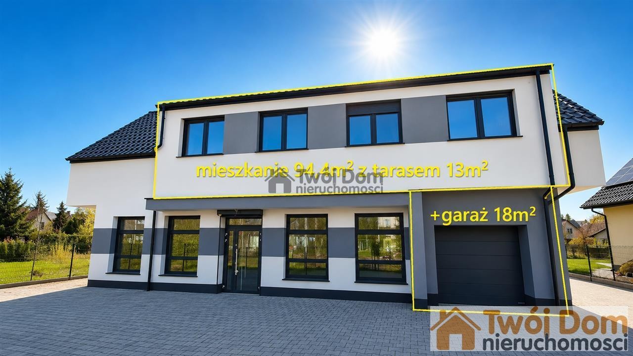 Stabłowice|4 pokoje|taras13m|garaż+miejsce parkin. - Więcej