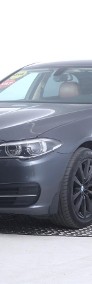 BMW SERIA 5 , Salon Polska, Serwis ASO, 187 KM, Automat, VAT 23%, Skóra,-3