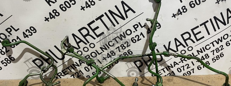 John Deere 6068 - przewody wysokiego ciśnienia wtryskowe-1