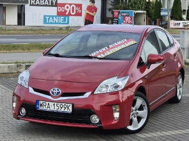 Toyota Prius III 2014r, 152tyś Ledy, Bogata Wersja, Fotele Ciemne-Półskórzane, Kamer-1