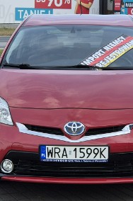 Toyota Prius III 2014r, 152tyś Ledy, Bogata Wersja, Fotele Ciemne-Półskórzane, Kamer-2