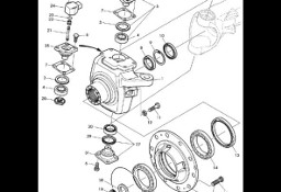 John Deere 7530 Premium - Piasta L171991