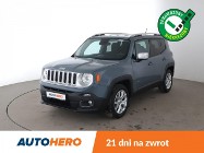 Jeep Renegade I bi-xenon, klima auto, navi, grzane fotele, czujniki parkowania