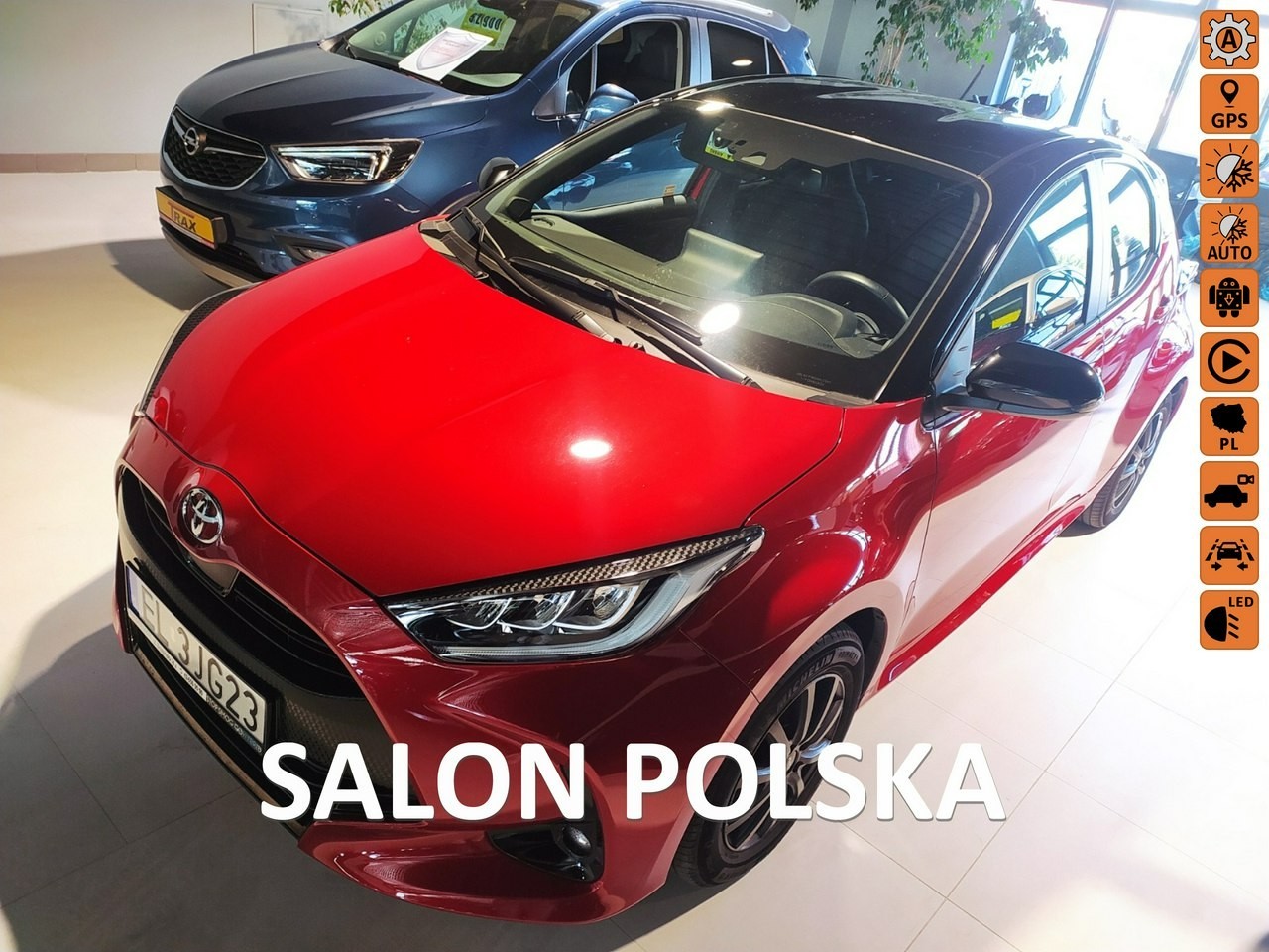 Toyota Yaris IV 1.5 125KM Style CVT, Pierwszy właściciel,Salon PL,Gwarancja fabryczn