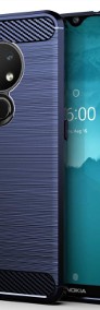 Etui pancerne + szkło do Nokia 6.2 / 7.2 niebieski-4