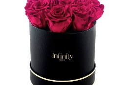 Prezent na Dzień Matki wieczne róże we flowerboxie Infinity Rose