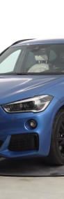 BMW X1 F48 , Salon Polska, Serwis ASO, 190 KM, Automat, Skóra, Navi,-3