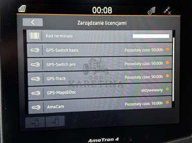 Amazone AmaTron 4 Ama Tron Terminal Sterujący Isobus Licencja-1