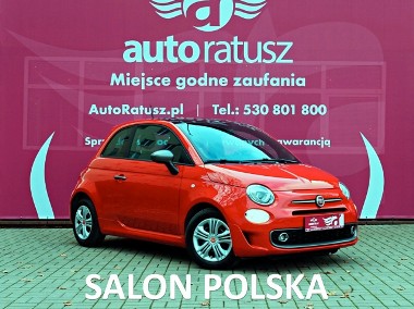 Fiat 500 Salon Polska * Automat * Nowy Gaz 2024 r * Szklany Dach * Tempomat-1