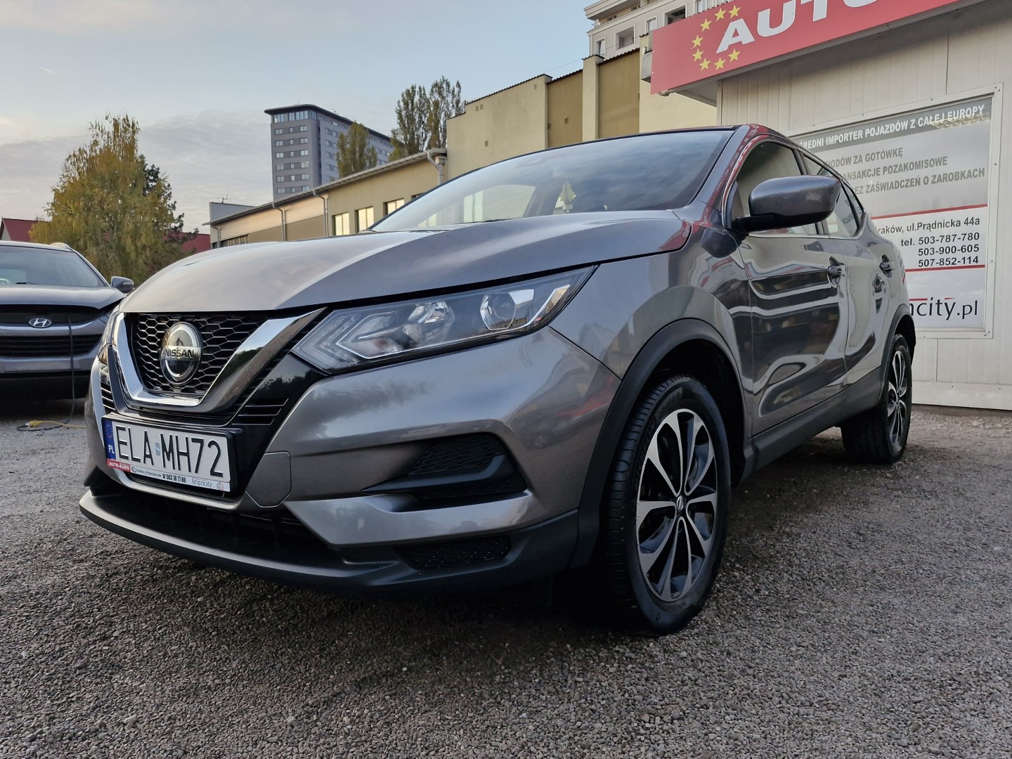 Nissan Qashqai II 2.0 benz 4x4 automat, gwarancja, bogata wersja, przebieg 16 tys