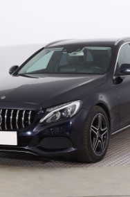 Mercedes-Benz Klasa C W205 , Automat, Skóra, Navi, Klimatronic, Tempomat, Parktronic,-2