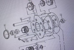 John Deere AR94153/wałek zębaty/John Deere 4555/4755/4955