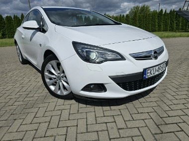 Opel Astra J Astra GTC 1,6Turbo BENZ. GTC.Navi.Klimatronic 2 str.Pół-Skóry. Xenon-1