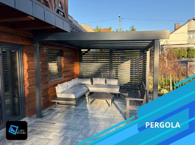 Pergola ogrodowa z aluminium! Bezpłatna wycena Producent Euro Fences!-1