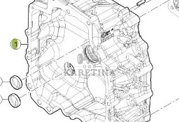 Claas AXION 810 870 Obudowa Pośrednia Skrzyni Biegów 0011660560 0011660562