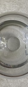 Masywny niski szklany wazonik z pamiątkowym grawerunkiem-4