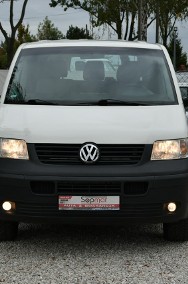 Volkswagen Transporter T5 T5 LONG 2.5TDi 130KM 2006r. 9 osób KLIMA DVD Alufelgi HAK 2500kg-2