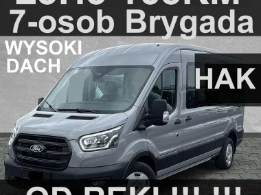Ford Transit L3H3 165KM 7-osob Hak Super Cena od ręki ! 2026 ! Wysoki Dach-1