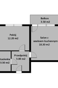 2-pokojowe mieszkanie po remoncie Czechów-2