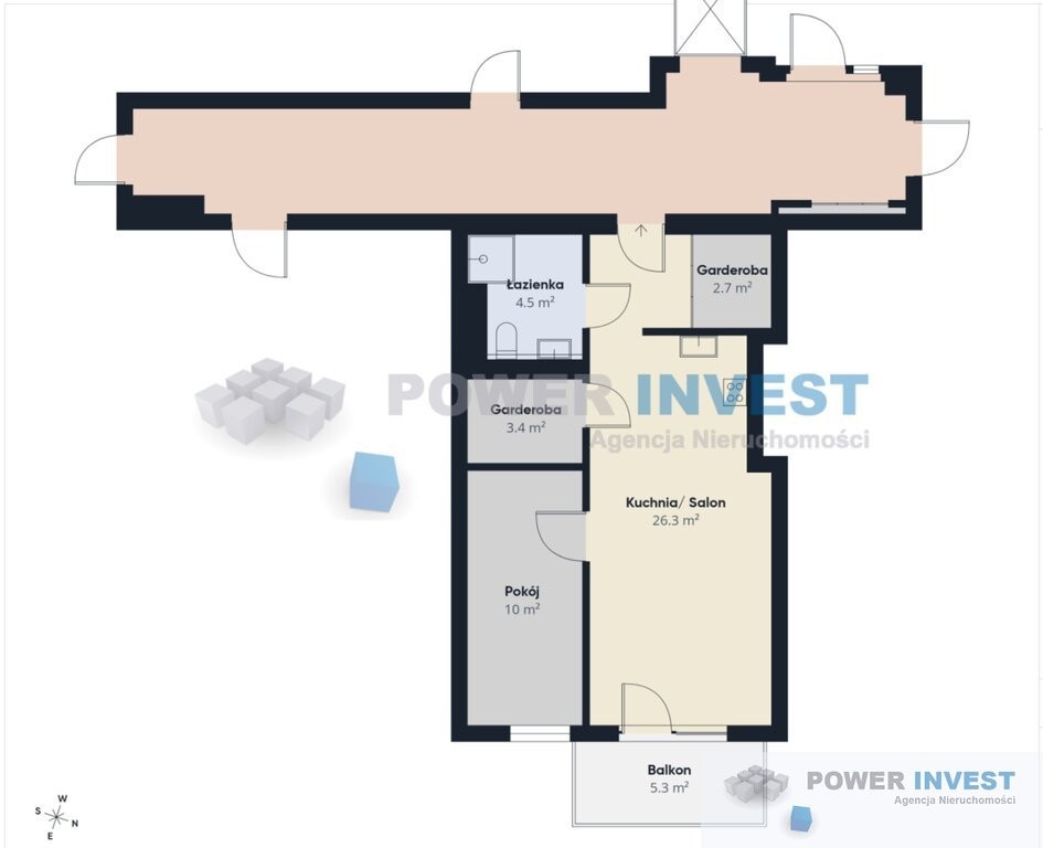 Garden Park | 49 m² | nowe | garaż w cenie - Widok 4
