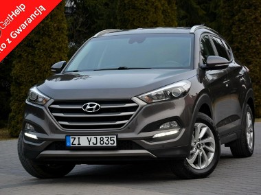 Hyundai Tucson III Ledy Duża Navi Kamera 2XParktronic Klimatronic Asystent Pasa z Niemi-1