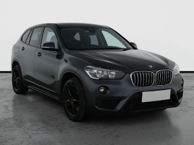 BMW X1 F48 , 231 KM, Automat, Skóra, Navi, Klimatronic, Tempomat,-1