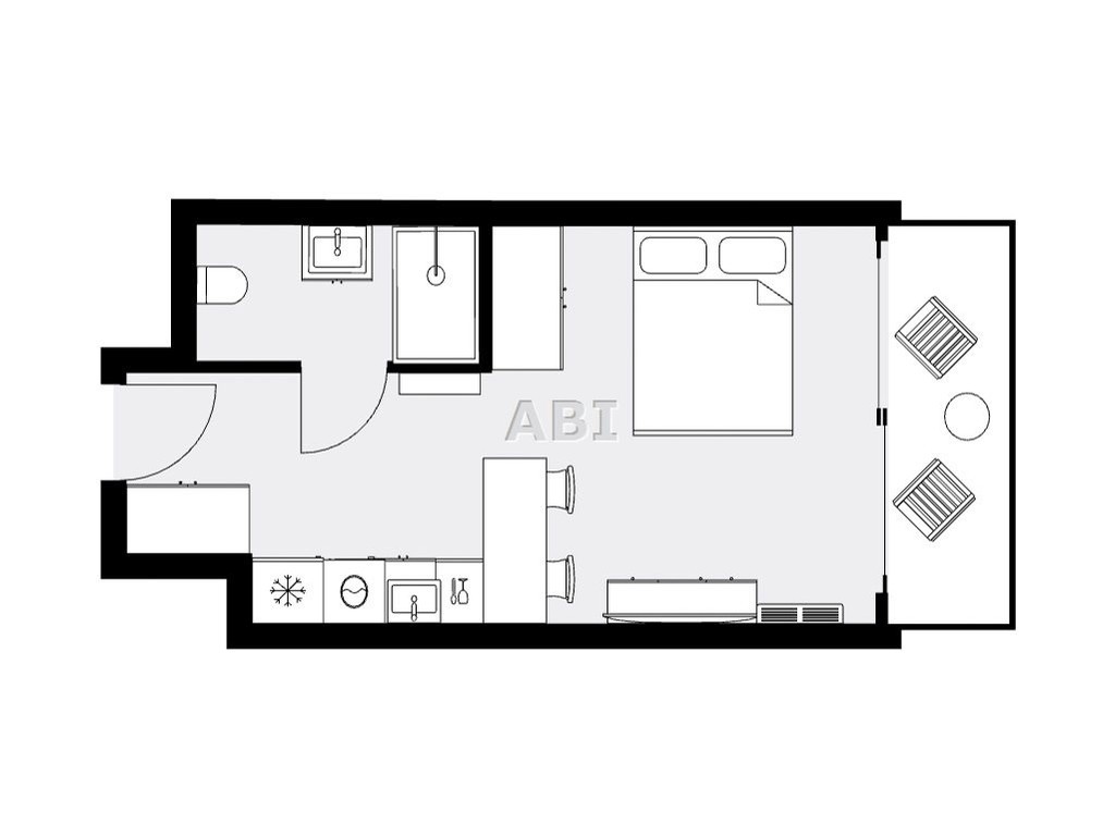 Balkon Klimatyzacha Parking - Widok 3