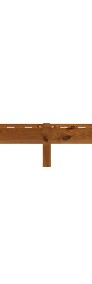 vidaXL Rama łóżka, jasnobrązowa, lite drewno sosnowe, 90 x 200 cm 283286-3